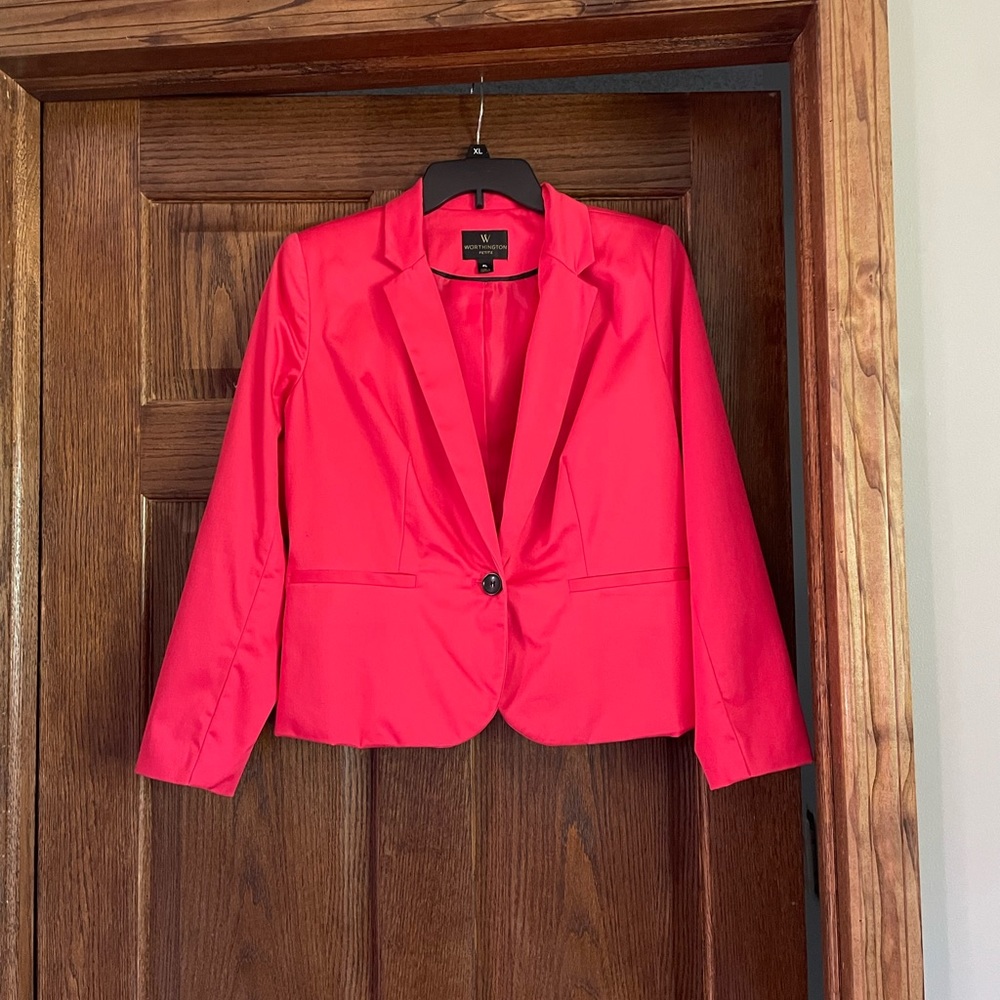 Pink Work Blazer